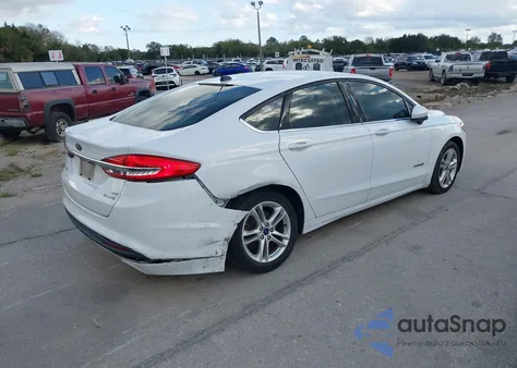 2018 Ford Fusion Hybrid Se z USA, uszkodzony, nr VIN 3FA6P0LU8JR172336